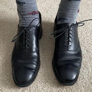 Allen Edmonds Black Leather Oxfords